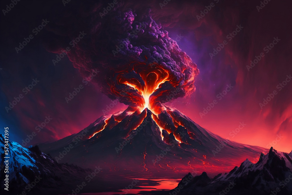 A Violent Outburst: The Science of Volcanic Eruptions, generative ai