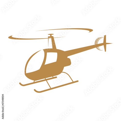 Helicopter icon logo design