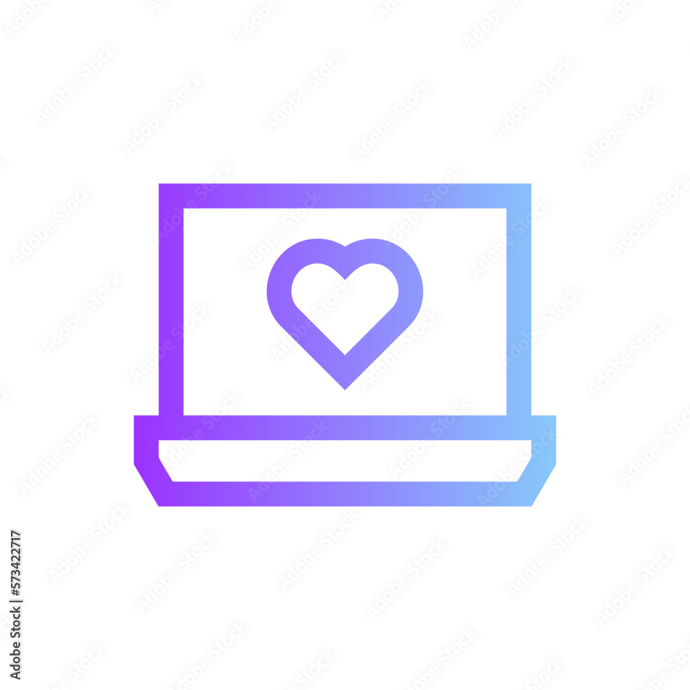 laptop gradient icon laptop gradient icon