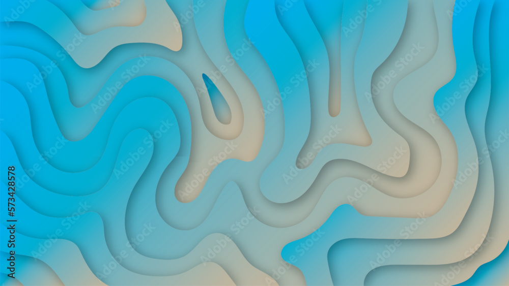 Wave Water Abstract Background