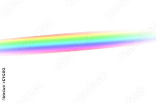 Abstract of blurred rainbow prism light overlay background for mockup and decorative