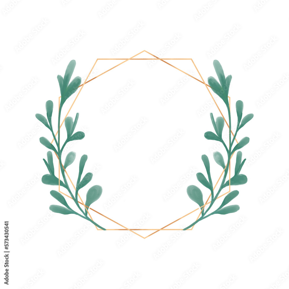 Gold leaf frame Gold leaf frame