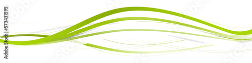 Grün Wellen Welle Band Banner