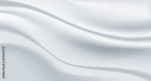 Light white wavy background with abstract shapes. Backgrounds for postcards and banners, for advertising and business, posters, websites and covers, vector illustration for graphic design