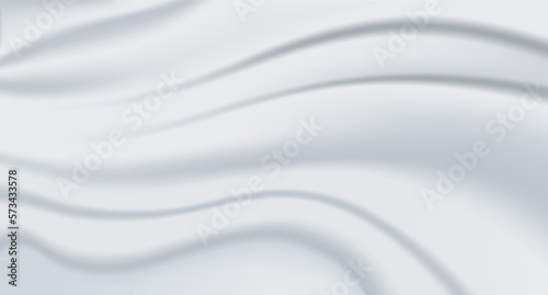 White abstract background with wavy shapes. Backgrounds for postcards and banners, for advertising and business, posters, websites and covers, vector illustration for graphic design