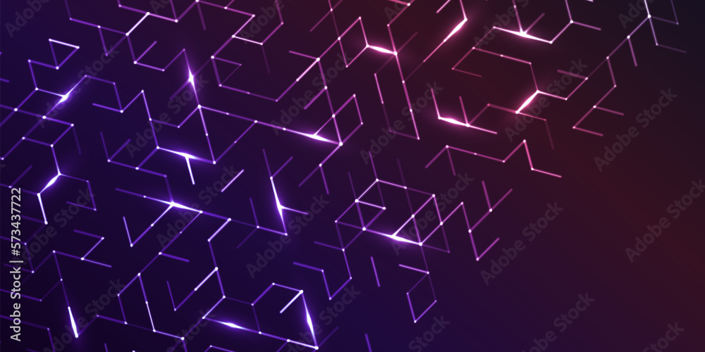 Abstract polygonal space. Abstract polygonal space.