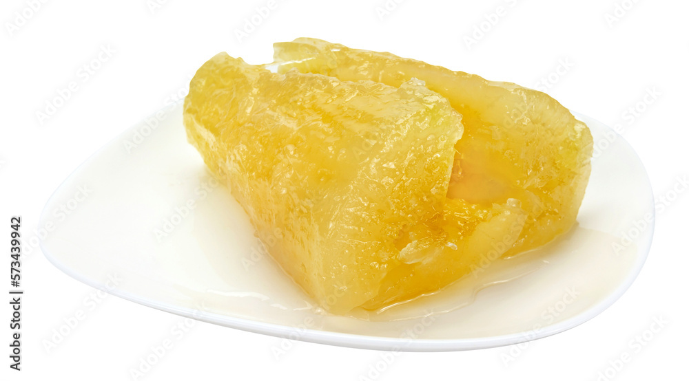 cassava or tapiopca in syrup,Thai Dessert cassava or tapiopca in syrup,Thai Dessert