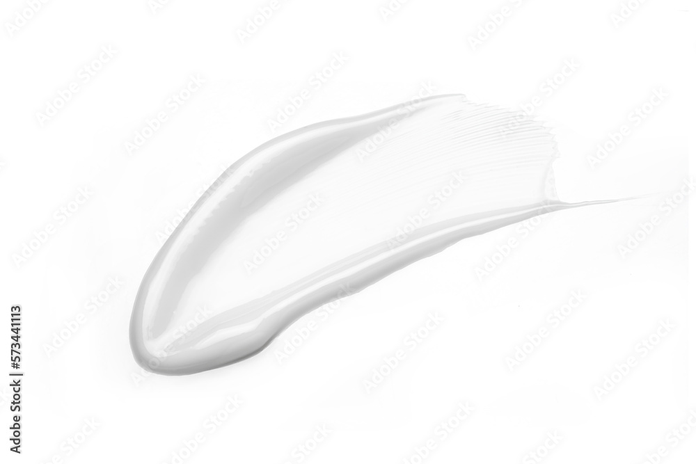 White cosmetic cream smear isolated on white
White cosmetic cream smear isolated on white
