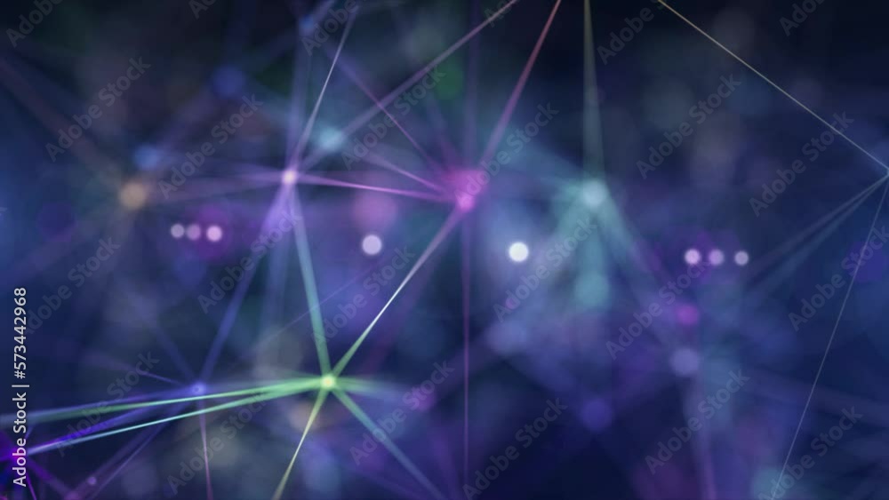 Digital background with dots and lines. Big data visualization. Network connection structure. 3D rendering. Digital background with dots and lines. Big data visualization. Network connection structure. 3D rendering.