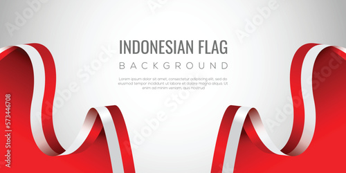Indonesia flag background. Indonesia independence day