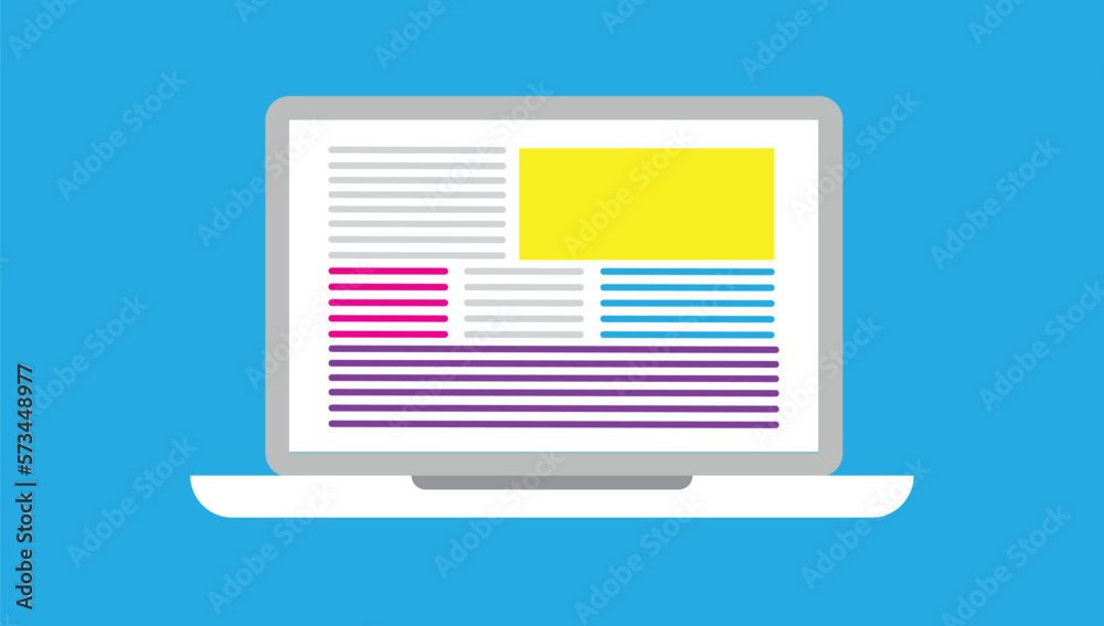 Laptop graphic design. Laptop screen vector design. Laptop graphic design. Laptop screen vector design.
