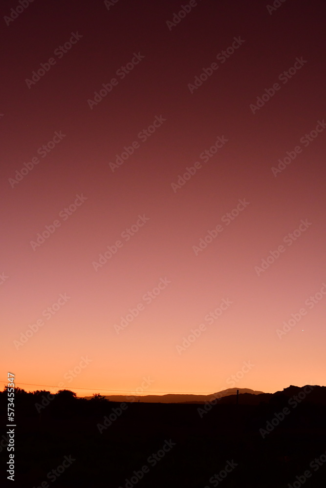 Colorfull sunset San Pedro de Atacama Chile South America