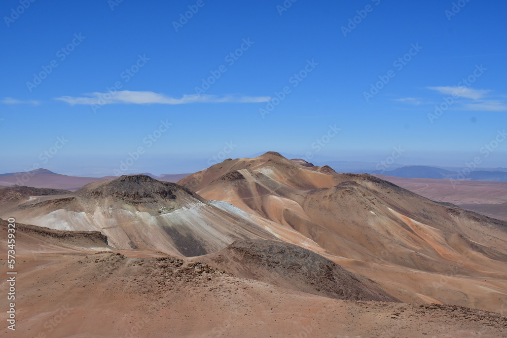 Toco Mountain Atacama Desert Chile South America