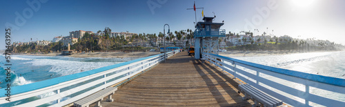 Panorama from San Clemente Pier, San Clemente, California, USA photo