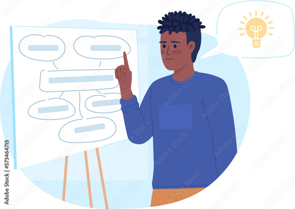 Strategic planning process flat concept vector spot illustration. Editable 2D cartoon character on white for web design. Following plan and making decisions creative idea for website, mobile, magazine Strategic planning process flat concept vector spot illustration. Editable 2D cartoon character on white for web design. Following plan and making decisions creative idea for website, mobile, magazine