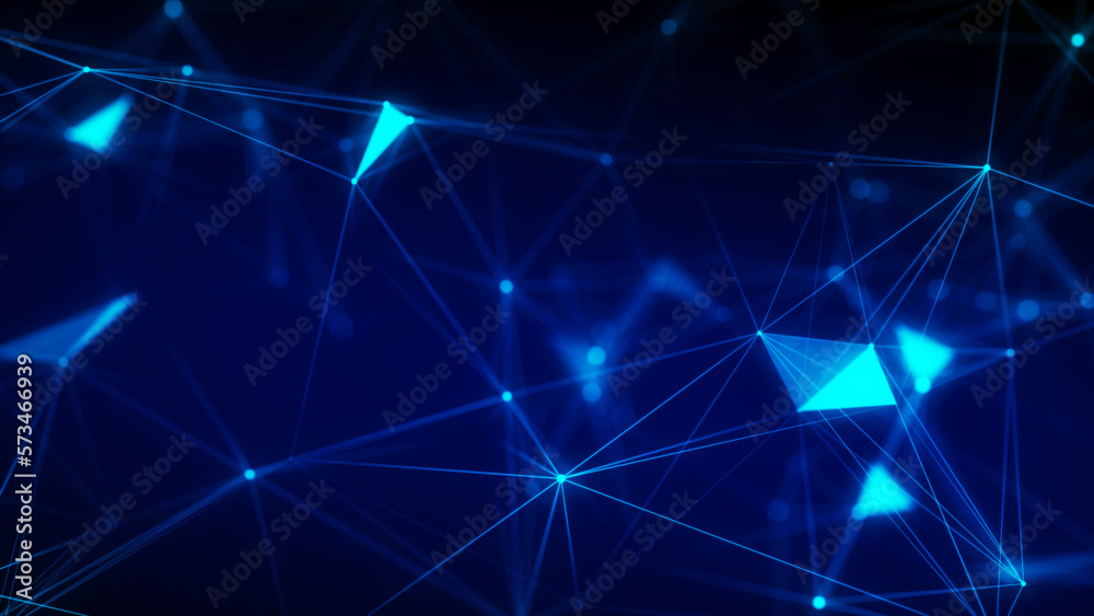 Digital flow with connecting points and lines. Futuristic blue science background. Global network concept. Big data complex with compounds. 3D rendering. Digital flow with connecting points and lines. Futuristic blue science background. Global network concept. Big data complex with compounds. 3D rendering.