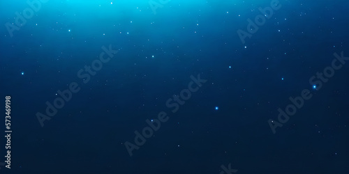 abstract dark blue background, underwater concept, copy space for text, illustration, Generative, AI