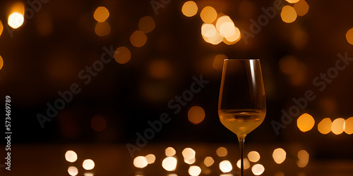 glass of wine with blur bok...