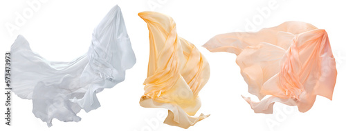 abstract flying fabric png	