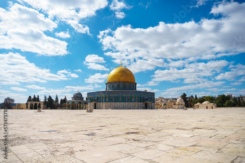 The Dome of the rock, Al-Aqsa Mosque, Jerusalem old city, Palestine
 photo