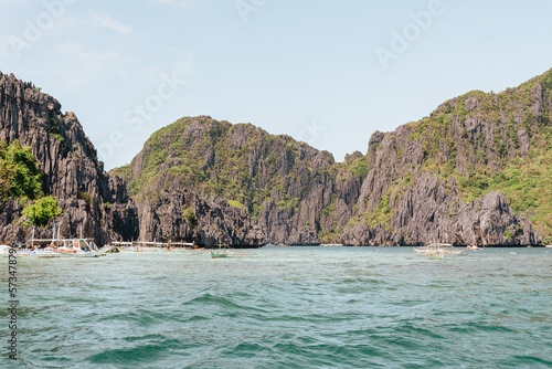 Rocks and Islands in El Nido Palawan Philippines