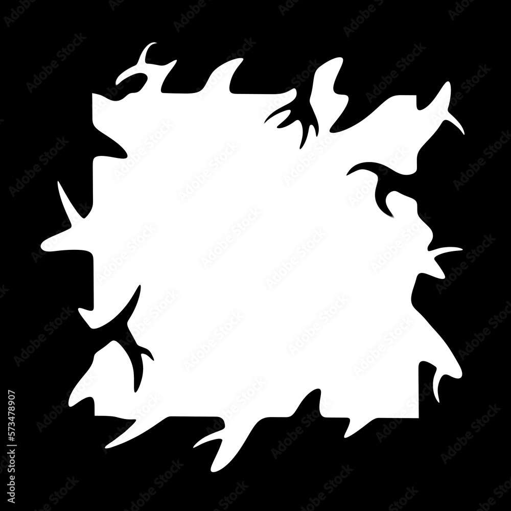 Obraz premium Square Frame With Abstract Elements