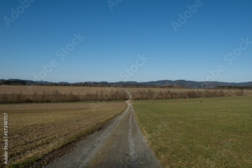 Landscape near the german village called Schmallenberg
