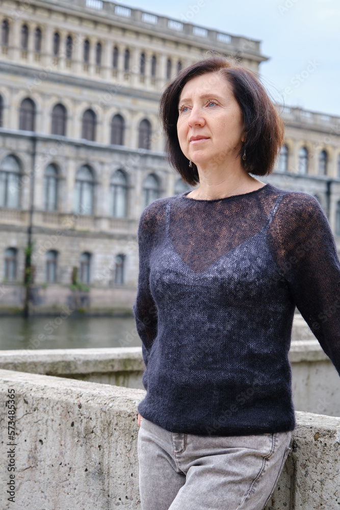 Fototapeta premium beautiful senior woman