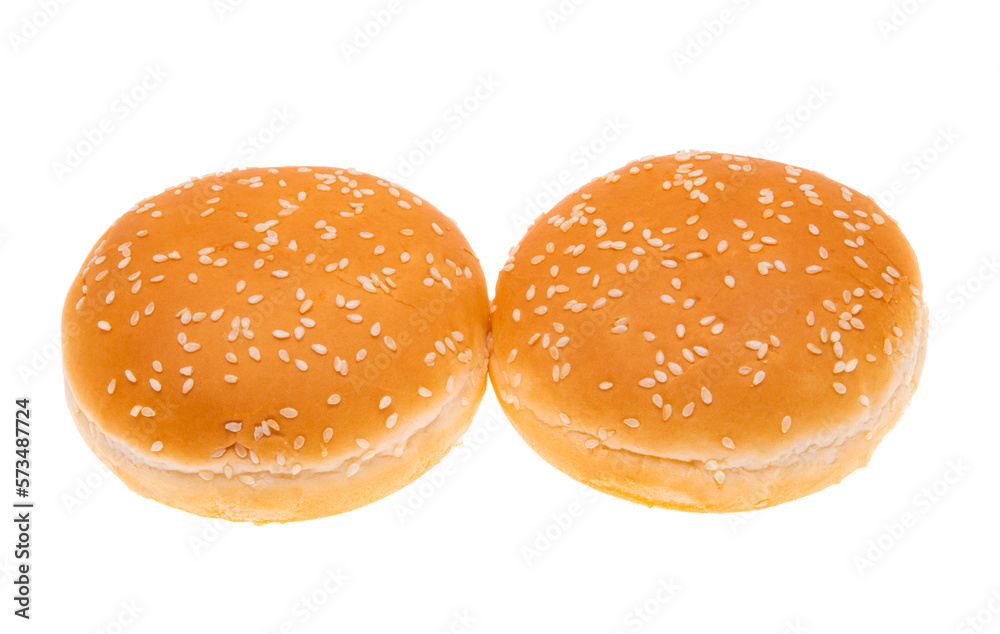 hamburger buns isolated hamburger buns isolated