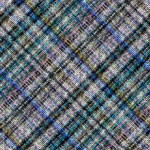 Imitation of a texture of rough canvas. Seamless pattern.