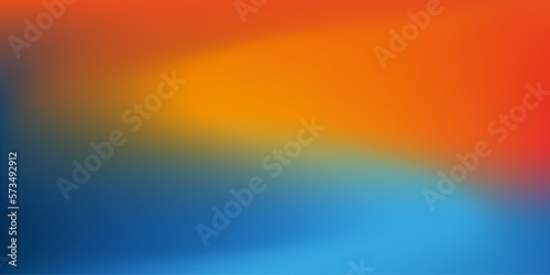 Blue and Orange Wallpaper  Background  Flyer or Cover Design for Your Business with Abstract Blurred Texture -Applicable for Reports  Presentations  Placards  Posters - Trendy Creative Vector Template