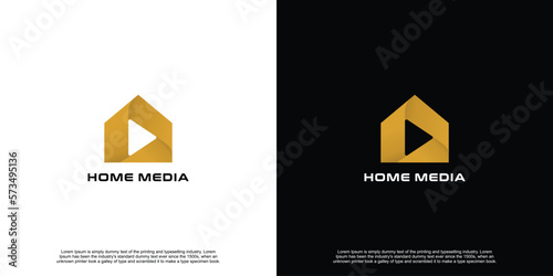 Luxury Home Media Logo Design