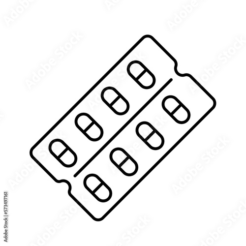 Herbal medicines Vector Icon

