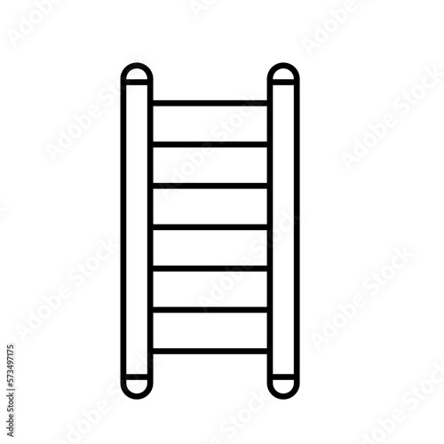 Climb ladder Vector Icon which can easily modify

