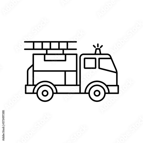 Fire brigade Vector Icon

