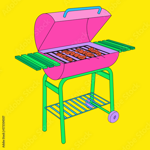 Obraz na płótnie BBQ
