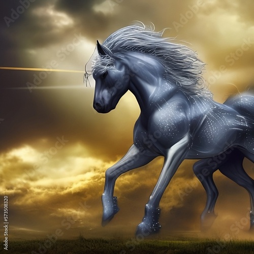 fantasy horse background
