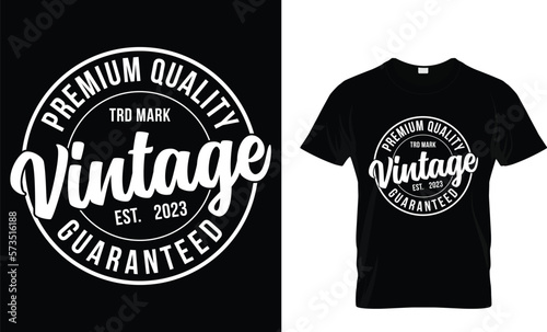 
Vintage typography t shirt design