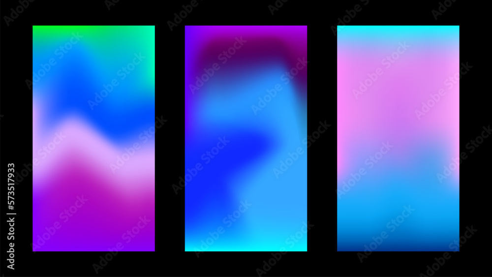 Abstract soft colors background. Vector illustration for different screen designs, banner, poster and graphic design.