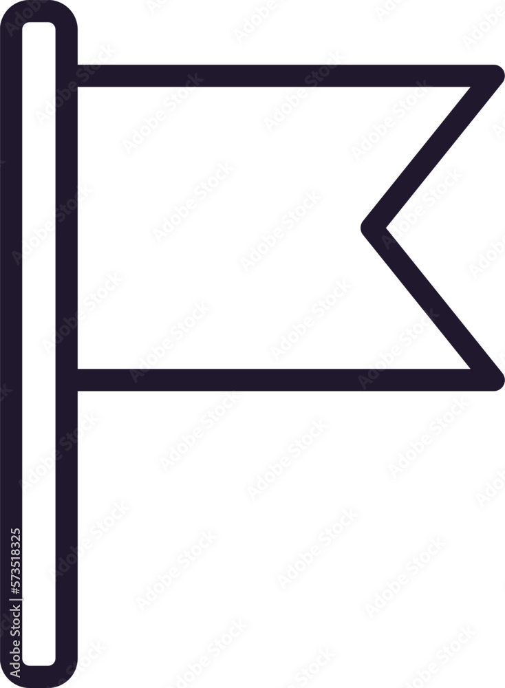 Single line icon of flag High quality vector illustration for design, web sites, internet shops, online books etc. Editable stroke in trendy flat style isolated on white background Single line icon of flag High quality vector illustration for design, web sites, internet shops, online books etc. Editable stroke in trendy flat style isolated on white background