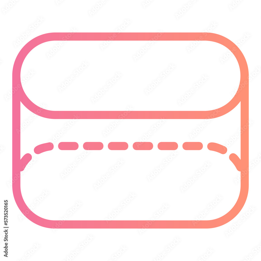cubiod gradient icon cubiod gradient icon
