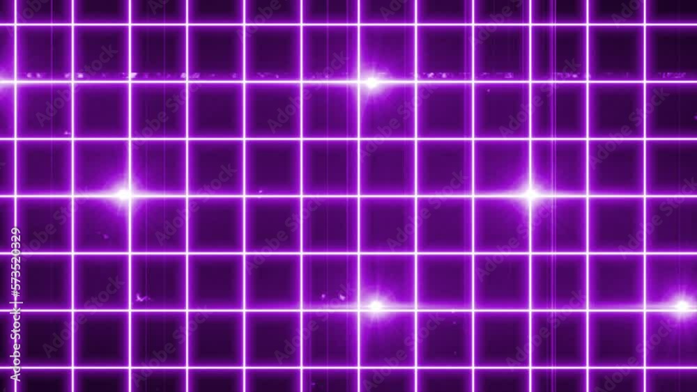  High Tech Digital Glowing Retro Background With Leans Flare Effects,80s Futuristic Retro Background With Stars And Sun Effects Retort Loop Animation Video Background, 
