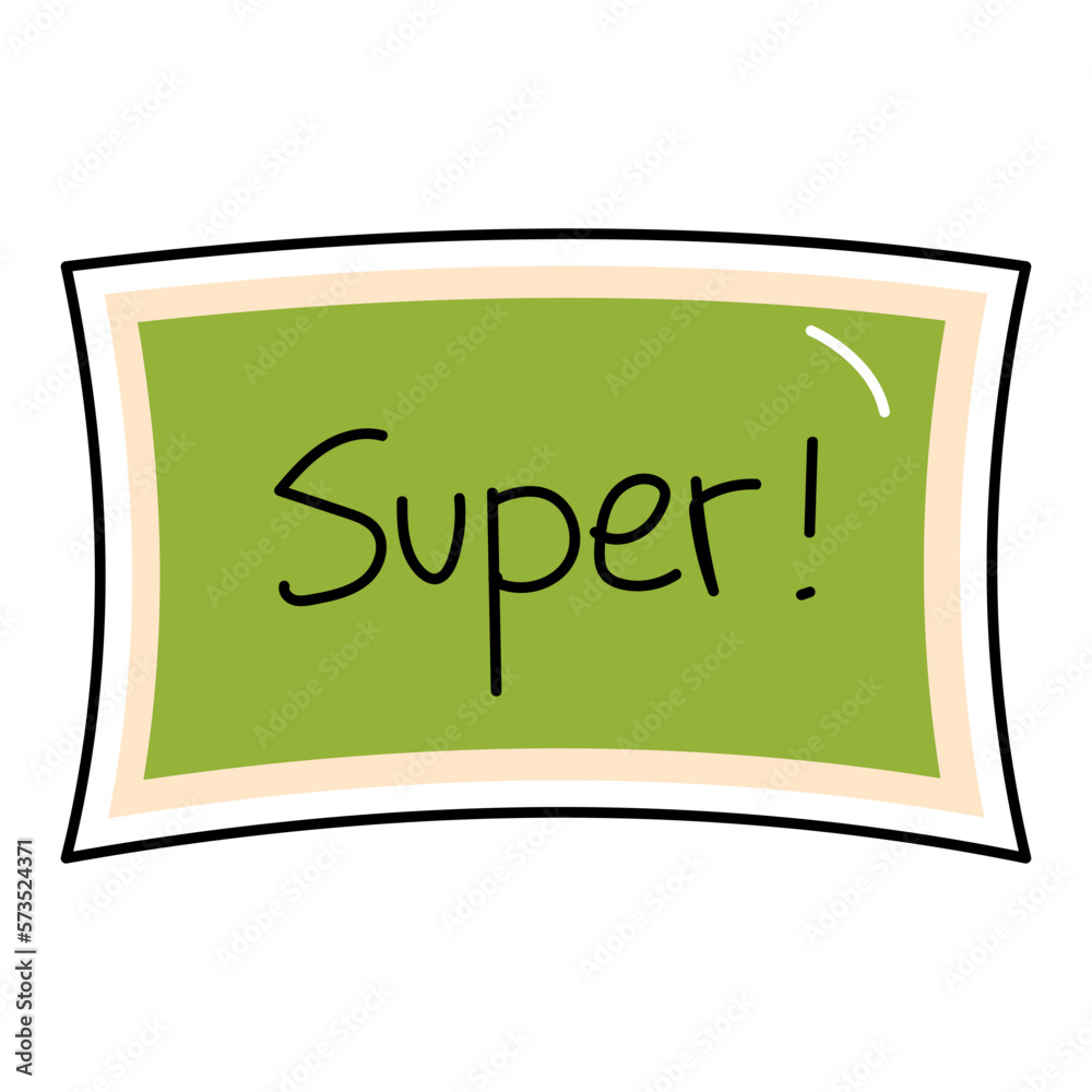 Bubble chat text hand lettering vector Bubble chat text hand lettering vector