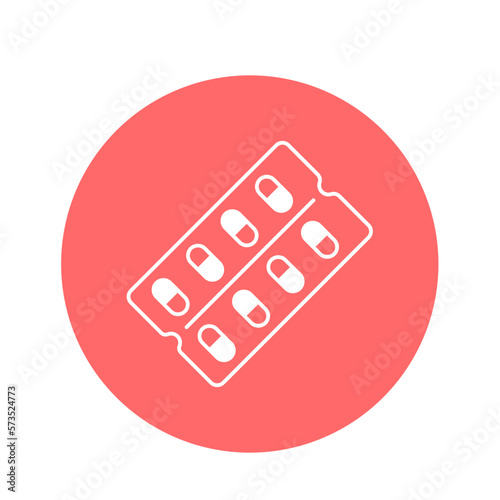 Herbal medicines Vector Icon

