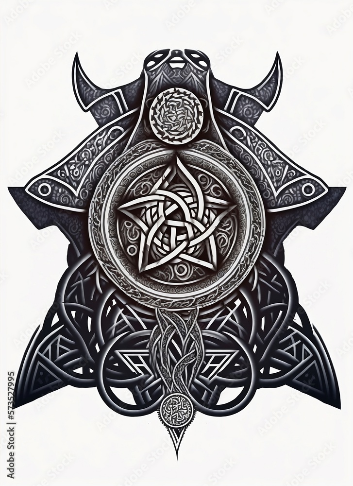 Mystical fantasy patterns. Suitable for a variety of uses, such as ...