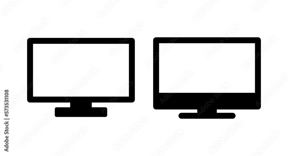 Tv icon vector illustration. television sign and symbol Tv icon vector illustration. television sign and symbol
