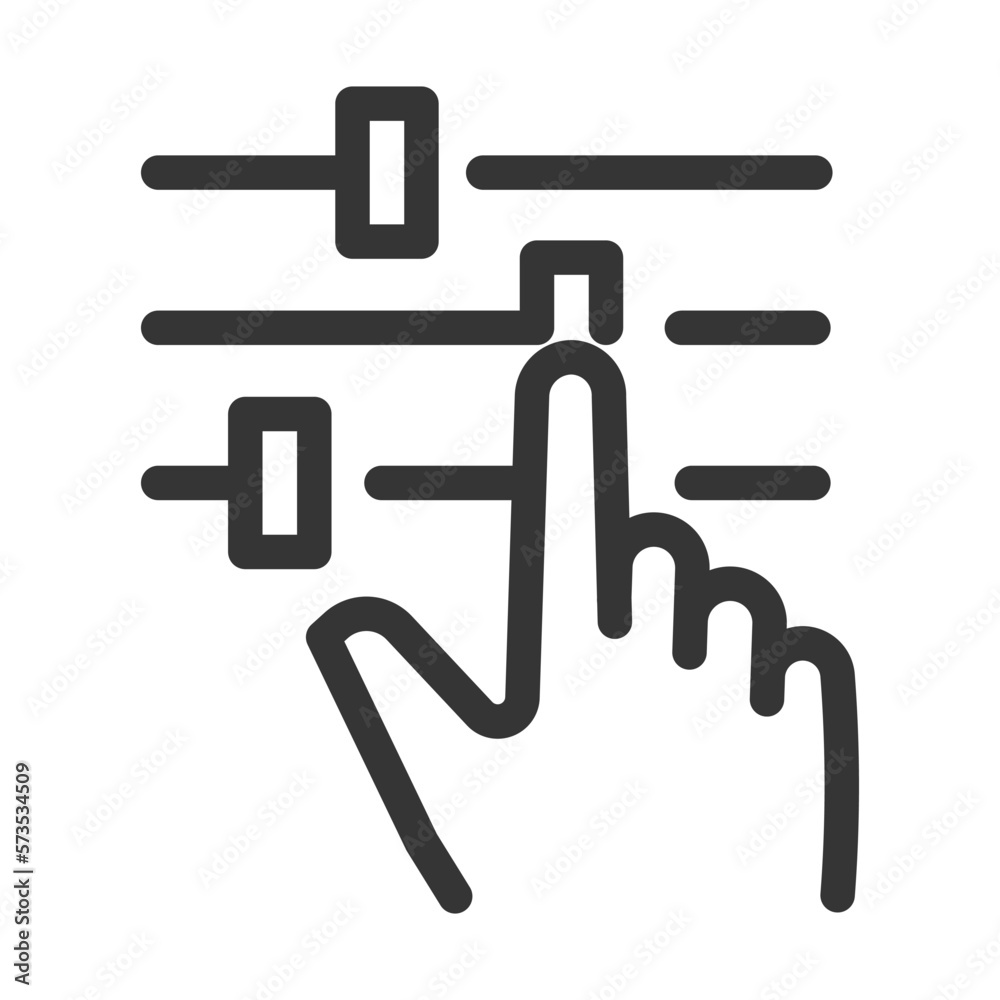 Pixel perfect, editable stroke, up scalable, line, vector bloop icon.