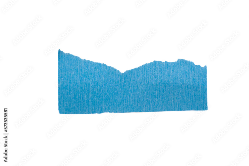 Torn paper piece isolated on a white background Torn paper piece isolated on a white background