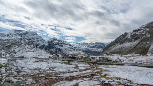 Wallpaper Mural ... along the road to St. Moritz, Switzerland Torontodigital.ca