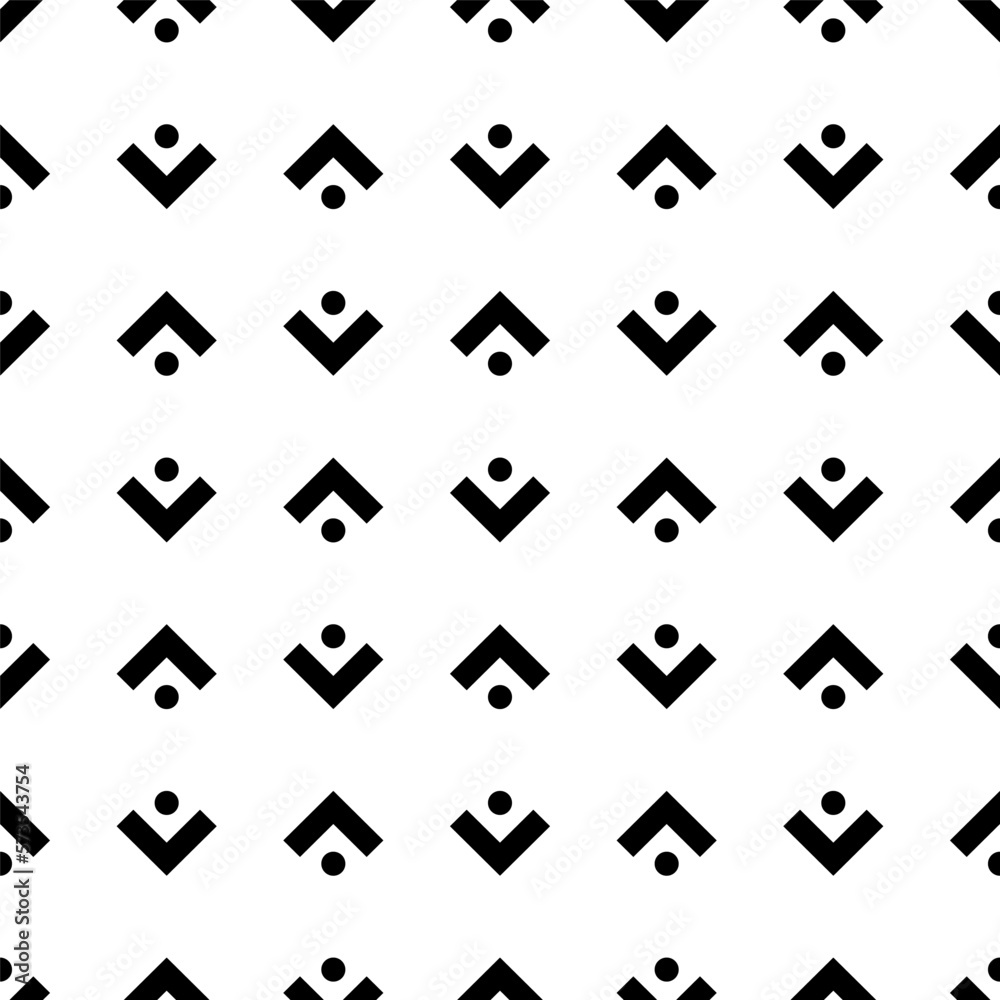 Vector. Grey, black and white abstract geometric seamless pattern. Background of angle brackets, dots. Packaging paper design, textile printing, web design, cover, advertising and printing products. Vector. Grey, black and white abstract geometric seamless pattern. Background of angle brackets, dots. Packaging paper design, textile printing, web design, cover, advertising and printing products.